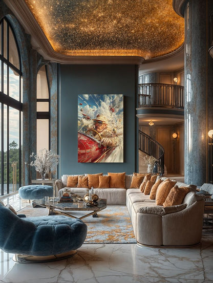 Art Print Alex Bush AI - A Journey Through History