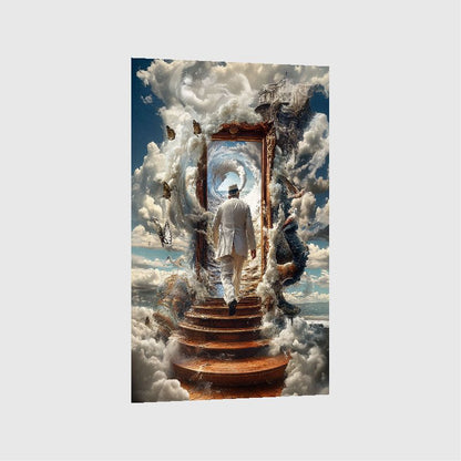 Art Print Alex Bush AI - The Door Into Eternity