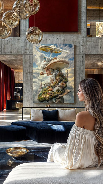 Art Print Alex Bush AI - The Story Behind Enigma