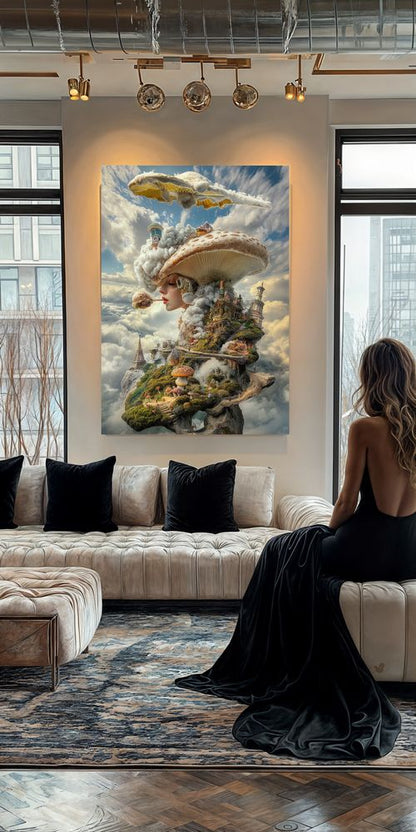 Art Print Alex Bush AI - The Story Behind Enigma