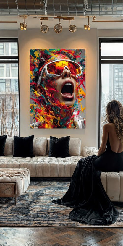 Art Print BogARTai - Colour Screem