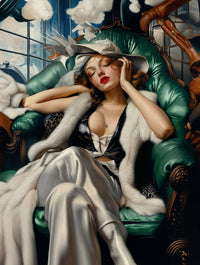Art Print BogARTai - Fluids of Elegance