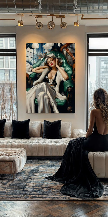 Art Print BogARTai - Fluids of Elegance