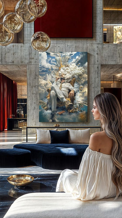 Art Print Alex Bush AI - Maestro of Silence