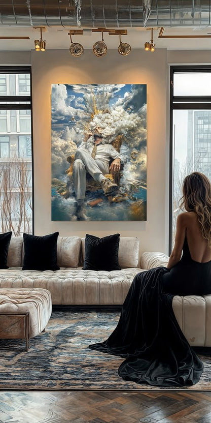 Art Print Alex Bush AI - Maestro of Silence