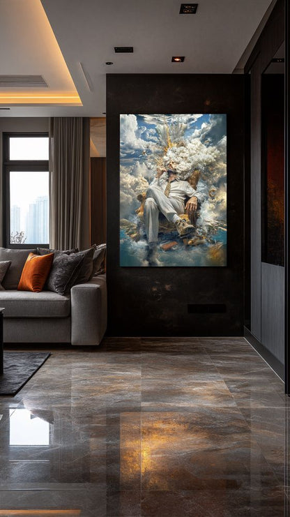 Art Print Alex Bush AI - Maestro of Silence