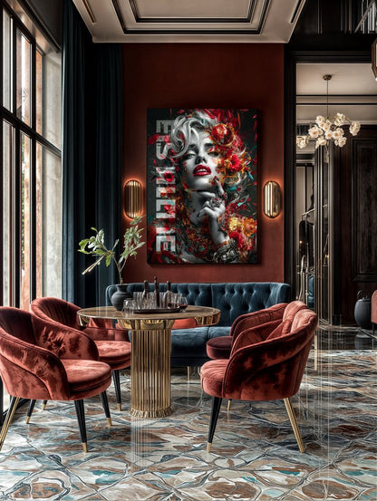 Art Print BogARTai - Crimson Muse