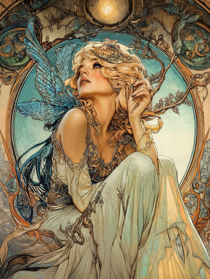 Art Print BogARTai - Butterfly Queen