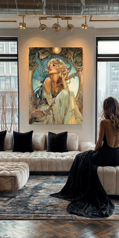 Art Print BogARTai - Butterfly Queen