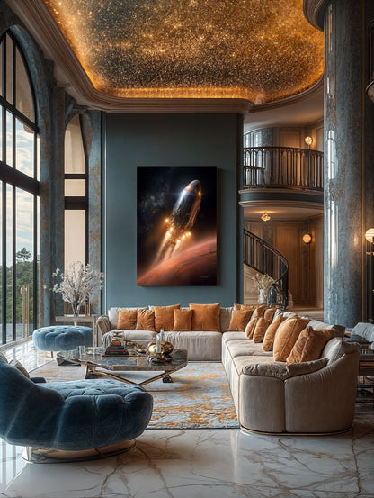 Art Print SpaAIce - The High Life
