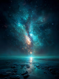 Art Print SpaAIce - Skyline Serenade