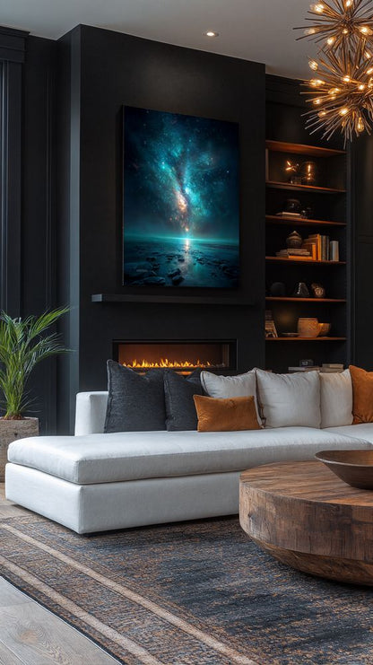 Art Print SpaAIce - Skyline Serenade