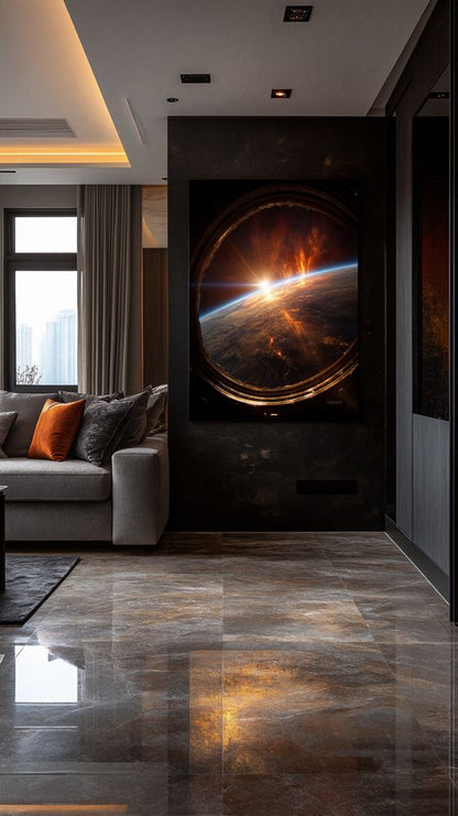 Art Print SpaAIce - Above It All
