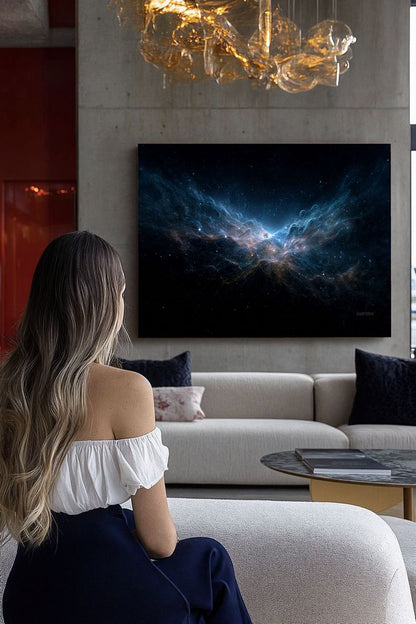 Art Print SpaAIce - Sky High, Fly Higher