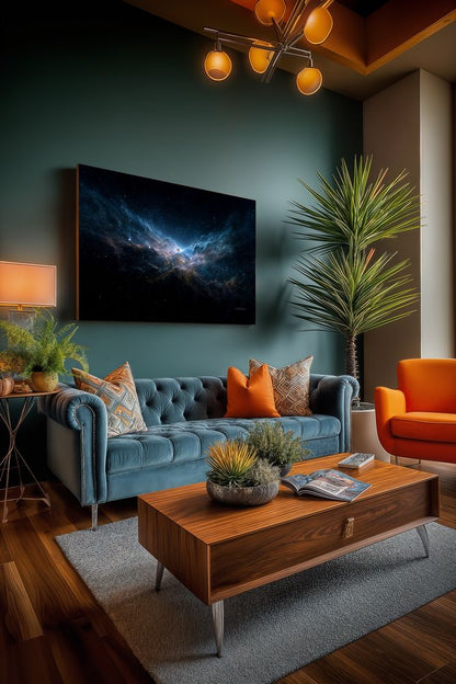 Art Print SpaAIce - Sky High, Fly Higher