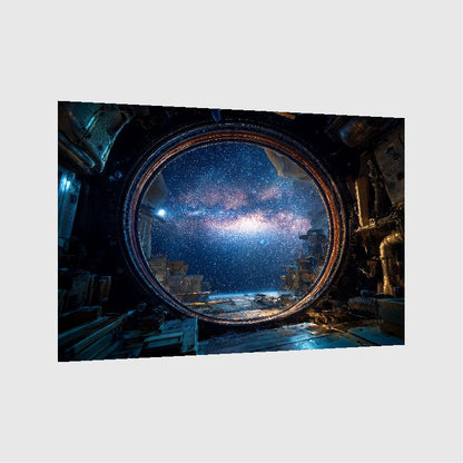 Art Print SpaAIce - The Arrival to Hidden Planet