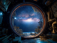 Art Print SpaAIce - The Arrival to Hidden Planet