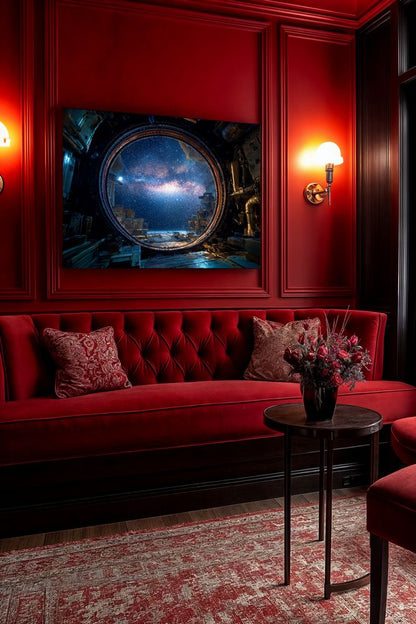 Art Print SpaAIce - The Arrival to Hidden Planet