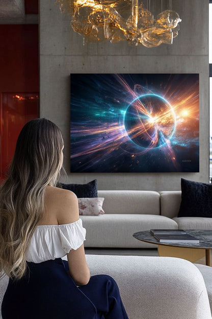Art Print SpaAIce - Fractured Starlight