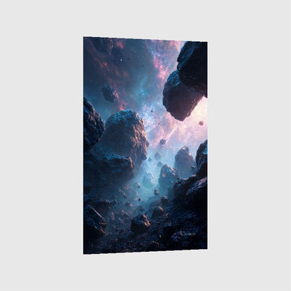 Art Print SpaAIce - When Mountains Rain