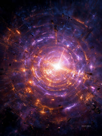 Art Print SpaAIce - Collision of Light