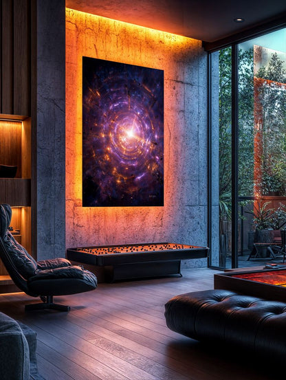 Art Print SpaAIce - Collision of Light