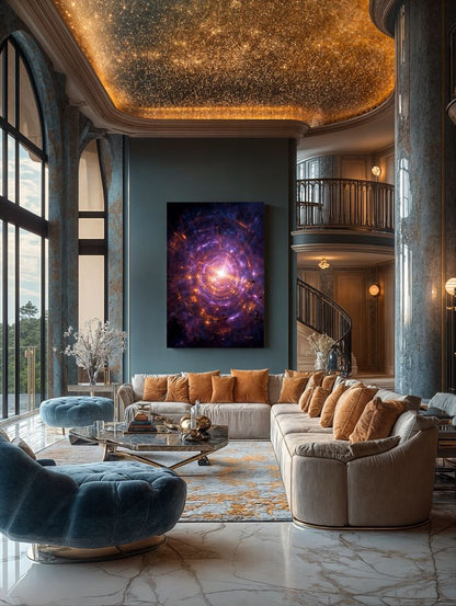 Art Print SpaAIce - Collision of Light