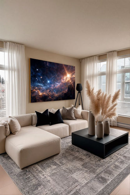 Art Print SpaAIce - Celestial Symphony
