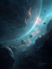 Art Print SpaAIce - Echoes of the Infinite