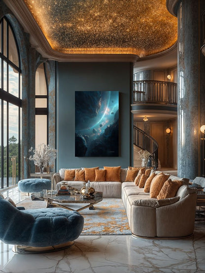 Art Print SpaAIce - Echoes of the Infinite