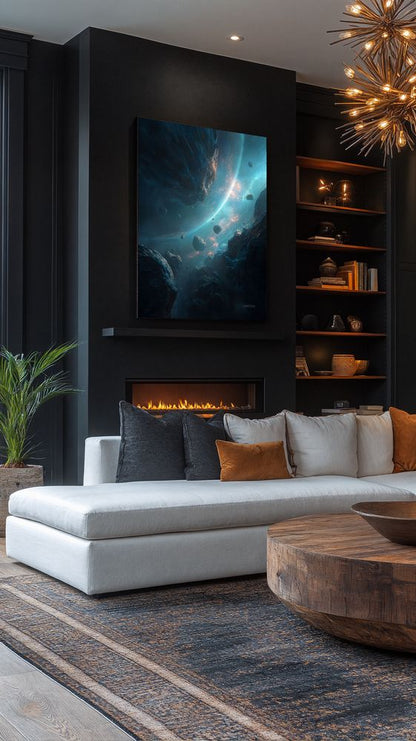 Art Print SpaAIce - Echoes of the Infinite