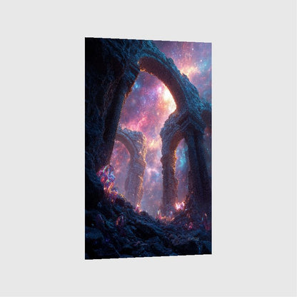Art Print SpaAIce - Starlight Veins