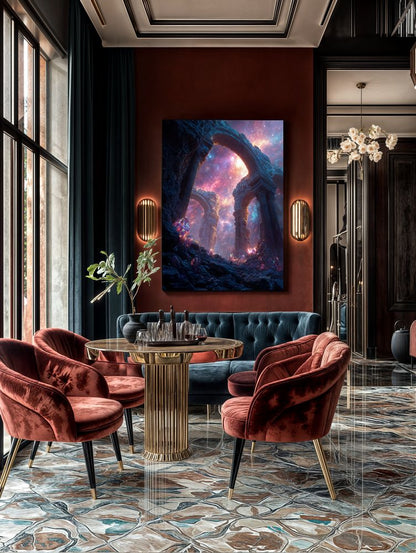 Art Print SpaAIce - Starlight Veins