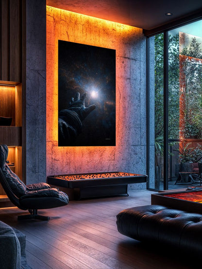 Art Print SpaAIce - Where Light is Born