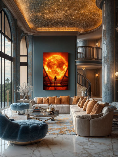 Art Print SpaAIce - Whispers of the Cosmos
