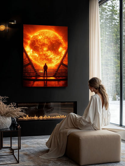 Art Print SpaAIce - Whispers of the Cosmos