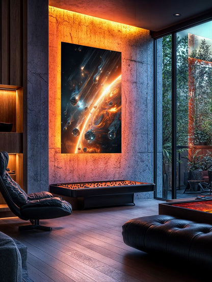 Art Print SpaAIce - Galactic Dawn