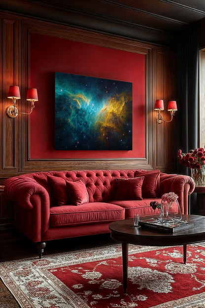 Art Print SpaAIce - Beyond the Nebula