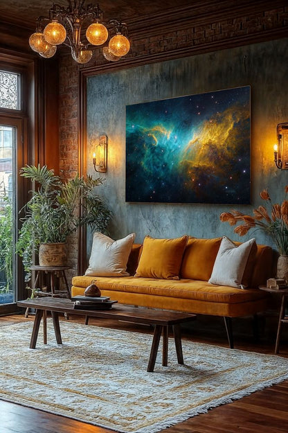 Art Print SpaAIce - Beyond the Nebula