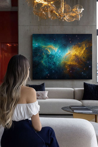 Art Print SpaAIce - Beyond the Nebula