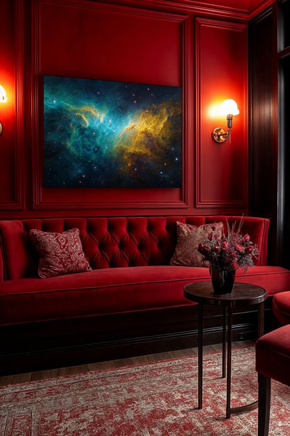 Art Print SpaAIce - Beyond the Nebula