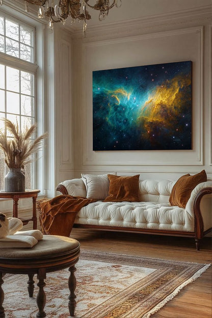 Art Print SpaAIce - Beyond the Nebula