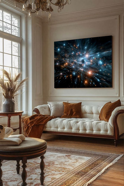 Art Print SpaAIce - The Starforged Horizon