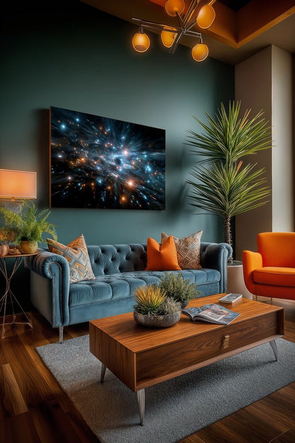 Art Print SpaAIce - The Starforged Horizon