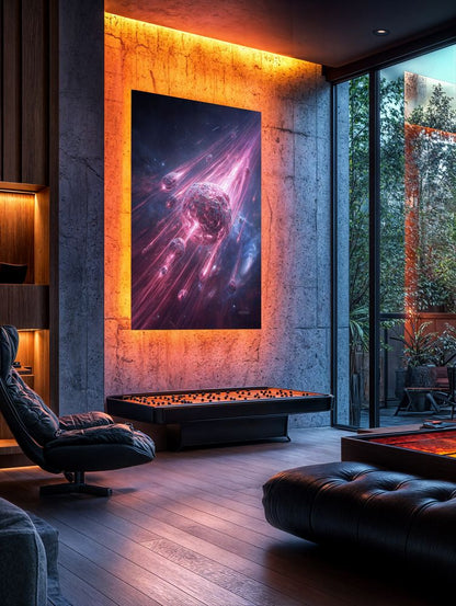Art Print SpaAIce - Quantum Skies