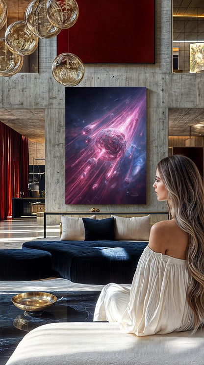 Art Print SpaAIce - Quantum Skies