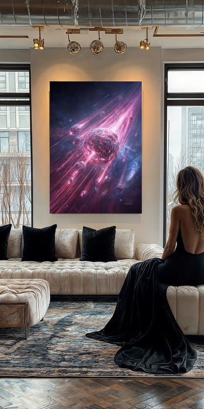 Art Print SpaAIce - Quantum Skies