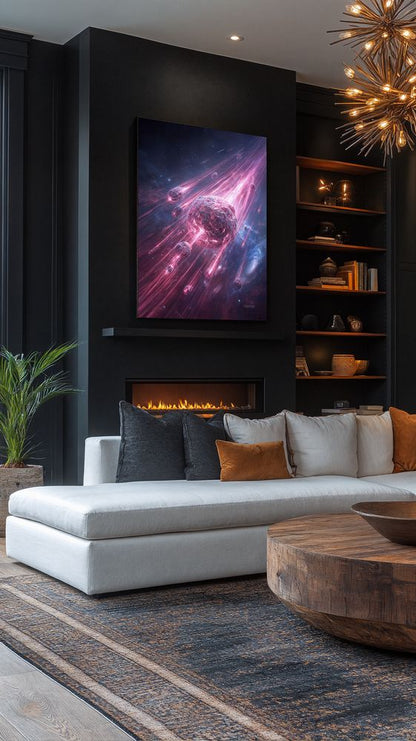 Art Print SpaAIce - Quantum Skies