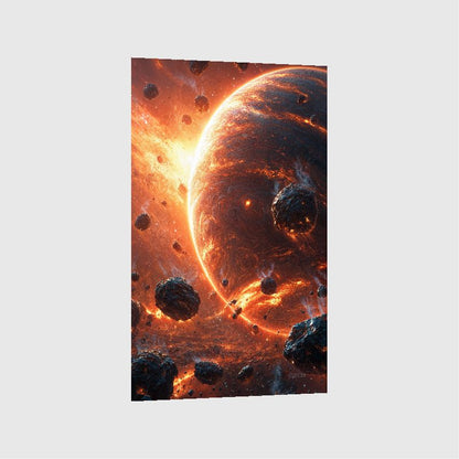 Art Print SpaAIce - Voyage to the Luminous Edge