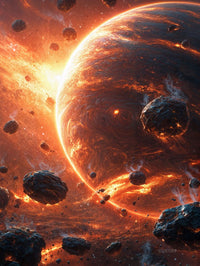 Art Print SpaAIce - Voyage to the Luminous Edge